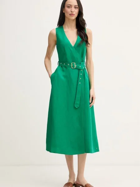 Tommy Hilfiger rochie cu in verde