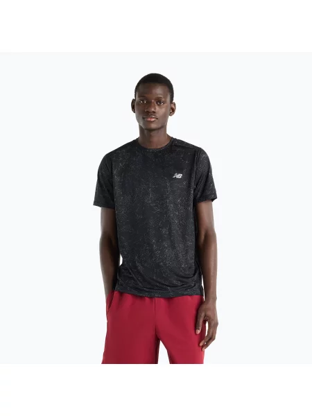Tricou pentru bărbați New Balance Essentials Printed T-Shirt neptune grey gri