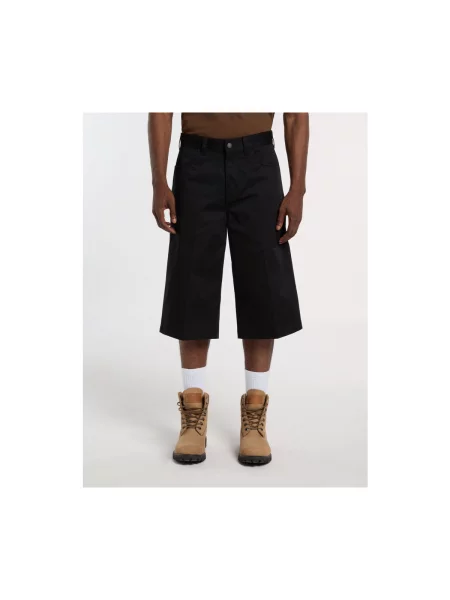 Keprové kalhoty Dickies černé