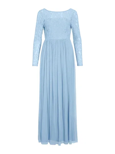 VILA Rochie de seară VIULRICANA deschis albastru