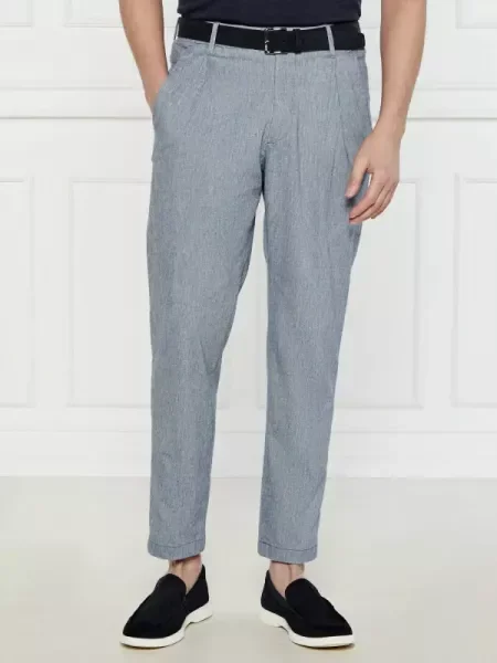 Joop! Jeans Nadrág Hanson len hozzáadásával kék