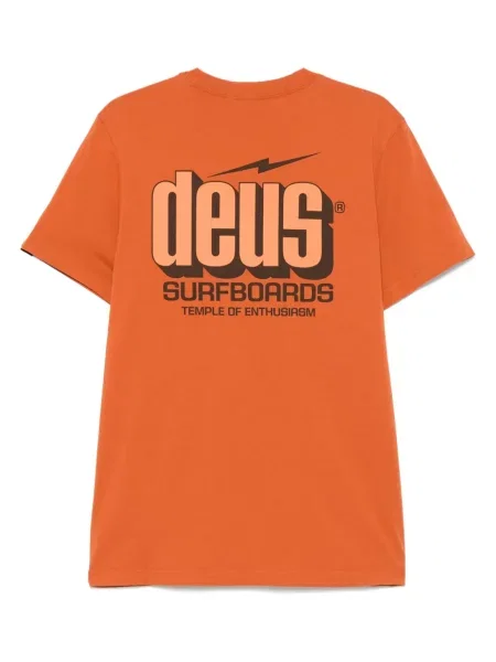 Tricou Deus Ex Machina portocaliu