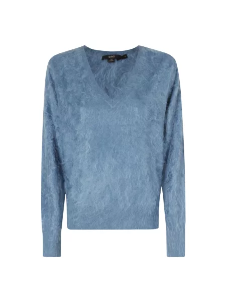 Sweter Seventy niebieski