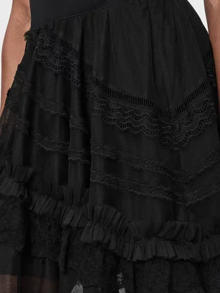 Юбка Allsaints черная