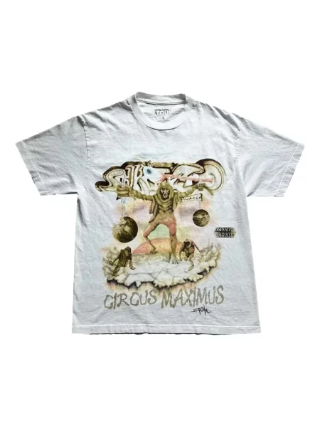 Тениска Travis Scott бяло