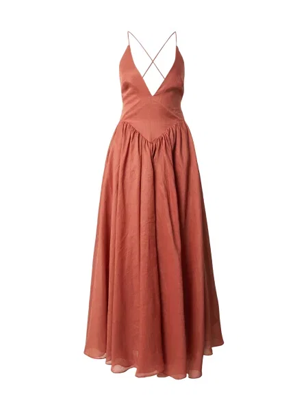 Bardot rochie portocaliu