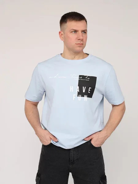 Футболка YUKI блакитний