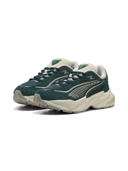 PUMA Sneakersy unisex RS Surge Hairy Suede Buty 44 zielony