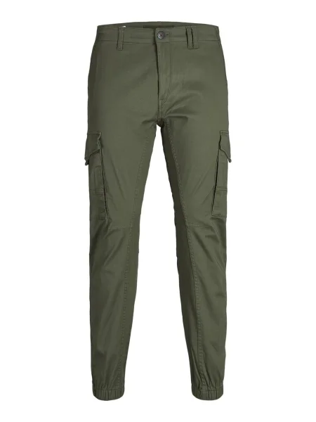 Jack & Jones Junior Pantaloni JJIPaul JJFlake oliv