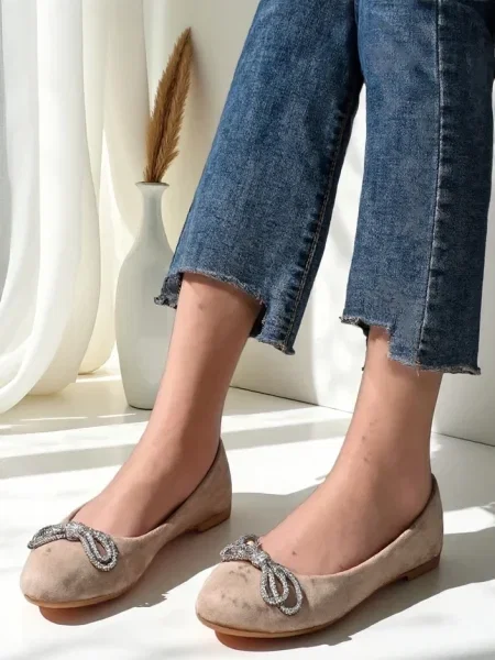 Baleríny Resti s mašlí modré