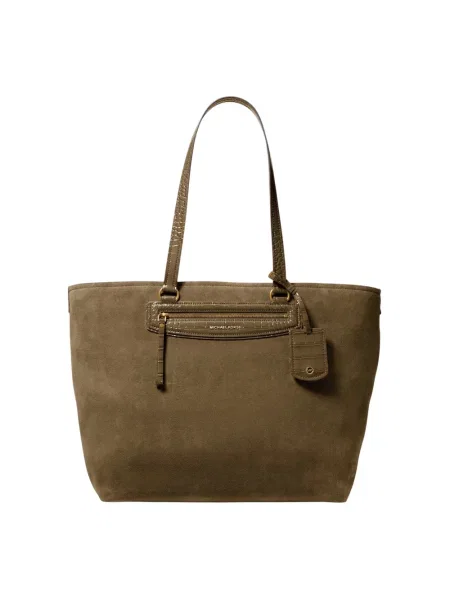 Torba podróżna Michael Kors zamszowa zielona