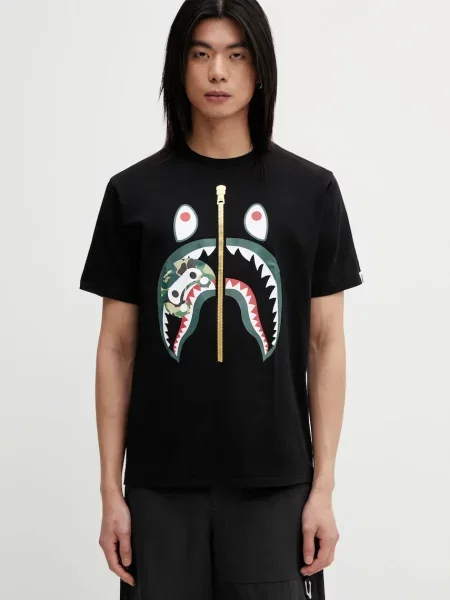 A Bathing Ape tricou din ABC Camo Milo Shark