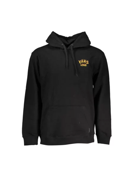 Bluza z kapturem Vans z długim rękawem klasyczna czarna