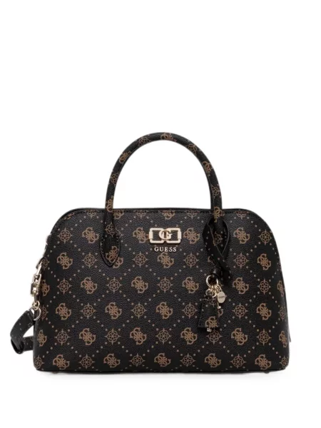 Geantă shopper Guess cu imagine negru