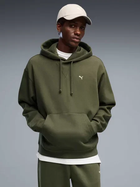 Худи Puma зеленое