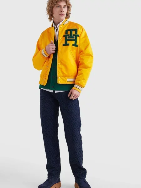 Бомбер Tommy Hilfiger желтый