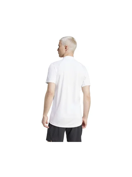 Tricou Adidas cu guler henley