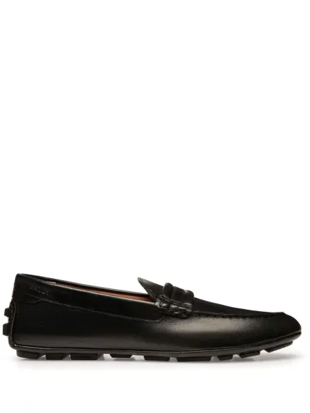Pantofi loafer Bally din piele negru