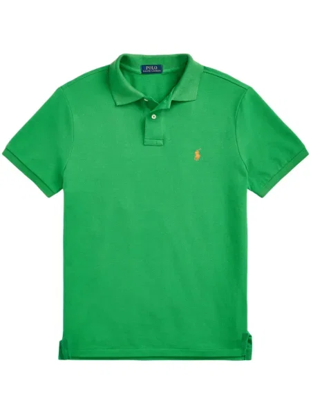 Polo Polo Ralph Lauren cu imagine de lână de costum verde