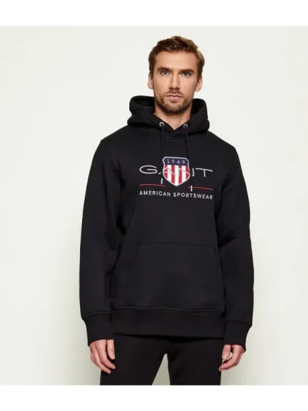 Gant Hanorac | regular fit negru