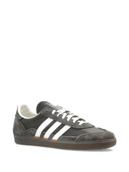 Semišové tenisky Adidas Gazelle s potiskem hnědé