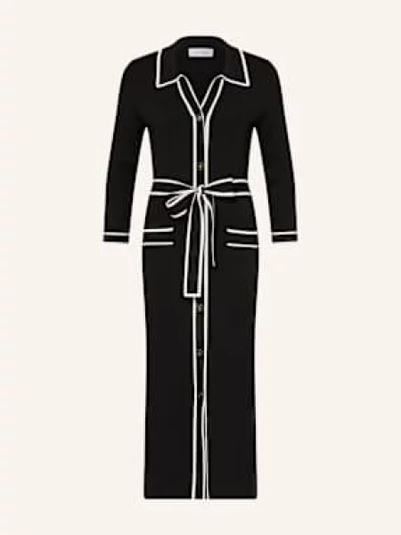 Joseph Ribkoff Sukienka Z Dzianiny schwarz czarna