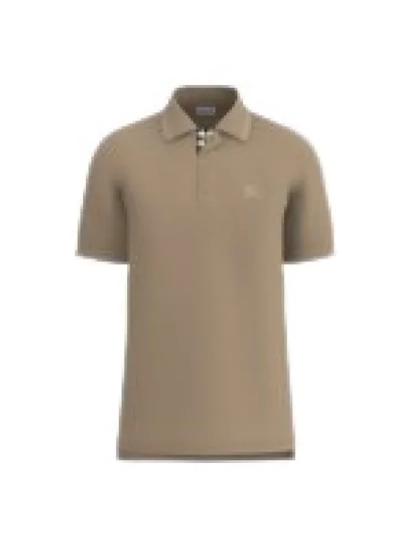 Koszulka polo Burberry beżowa