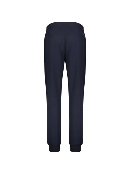 Pantaloni Ea7 Emporio Armani cu imagine alergare albastru
