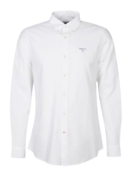 Barbour Srajca Oxtown modra / srebrno-siva bela