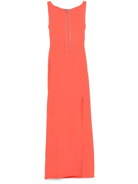 Rochie maxi Max Mara de costum portocaliu