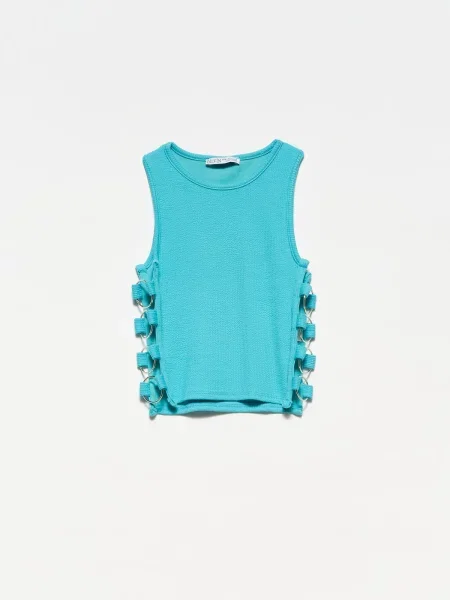 Топ Dilvin синьо