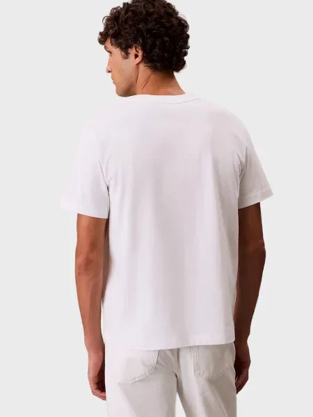 Футболка Calvin Klein Jeans з джерсі біла