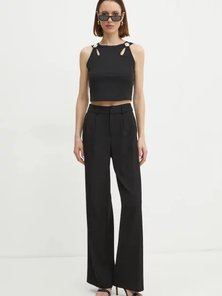 Блузка Guess з аплікацією чорний