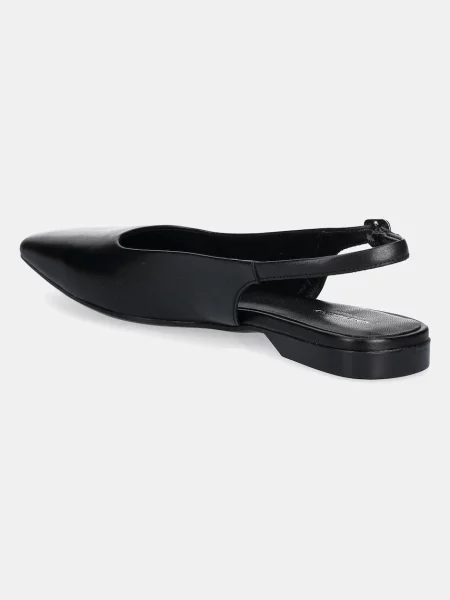 Kožené baleríny Vagabond Shoemakers DELIA s odkrytou patou černá