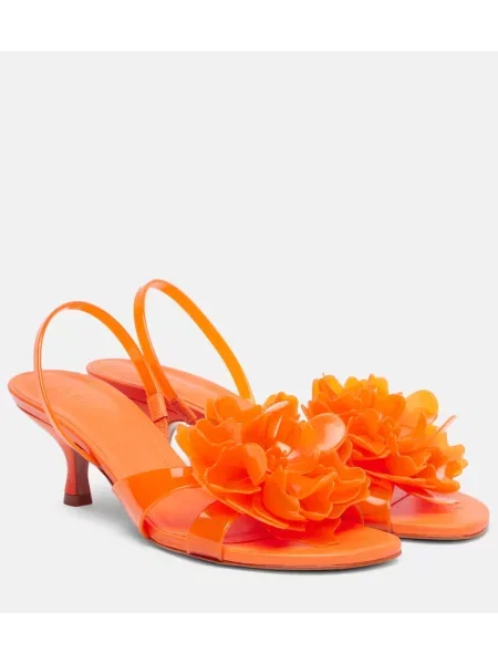 Sandale Farm Rio cu model floral portocaliu