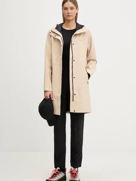 Dzseki Jack Wolfskin bézs