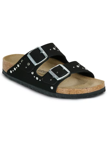 Papucs Birkenstock Arizona Rivet D fekete