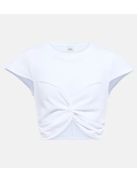 Cropp top Isabel Marant din jerseu alb