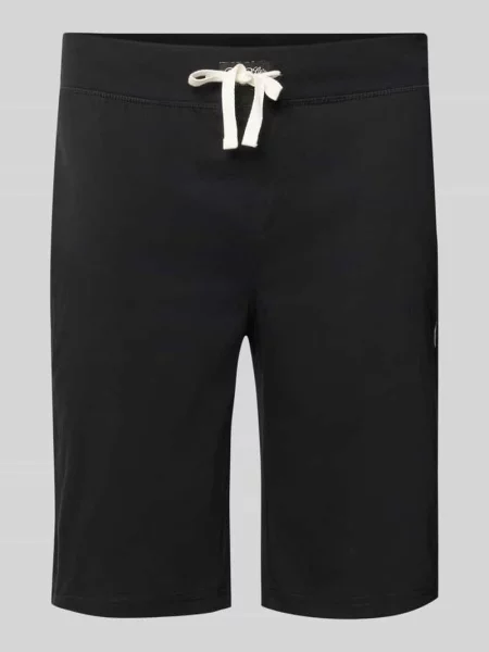 Szorty z dżerseju z wyhaftowanym logo Polo Ralph Lauren Underwear czarne