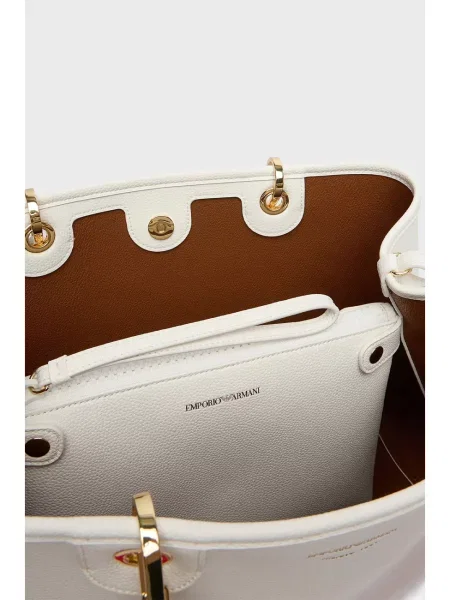 Сумка Emporio Armani белая