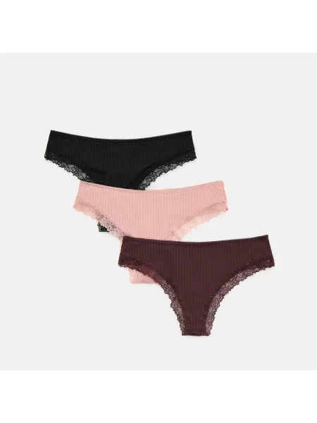 Reserved LADIES` BRIEFS MULTI tört rózsaszín