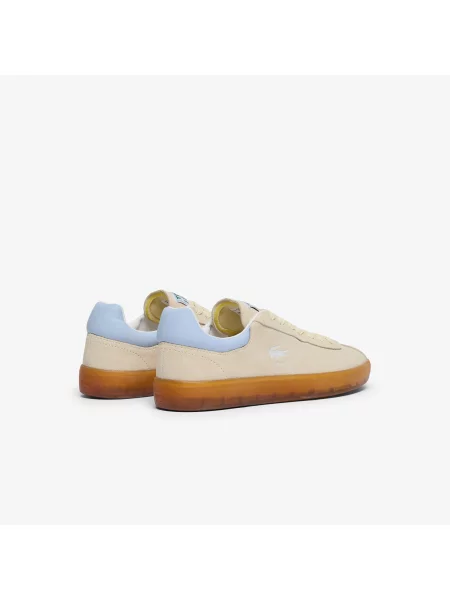 Lacoste Zamszowe Sneakersy Baseshot beżowy