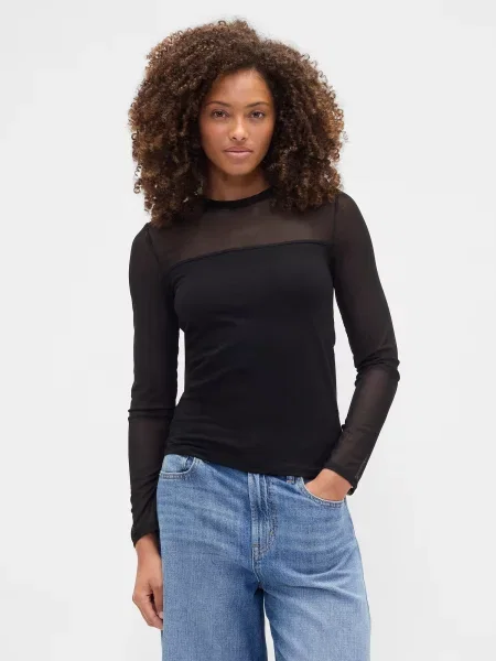 Top Gap plasă negru