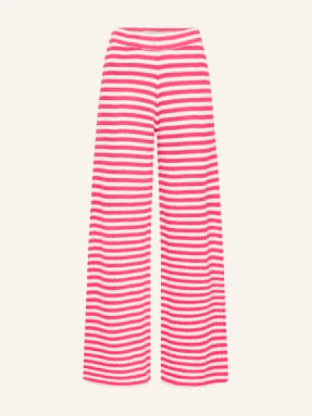 Dzianinowa koszula Ichi z dekoltem w serek beżowa