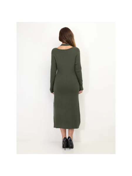 Rochie La Modeuse kaki