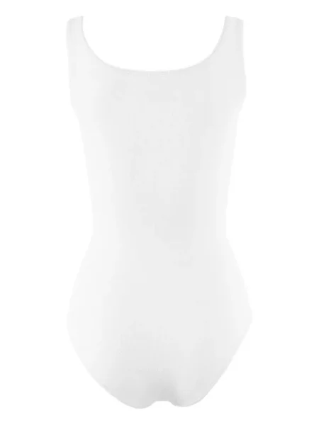 Body Wolford fără mâneci alb