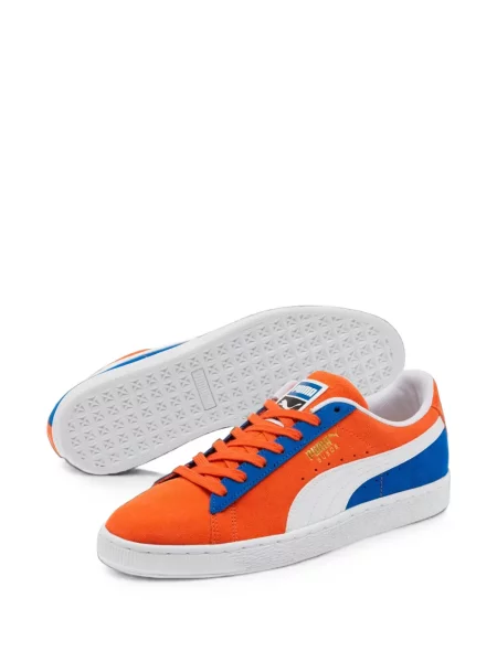 Szarvasbőr klasszikus sneaker Puma Suede narancsszínű
