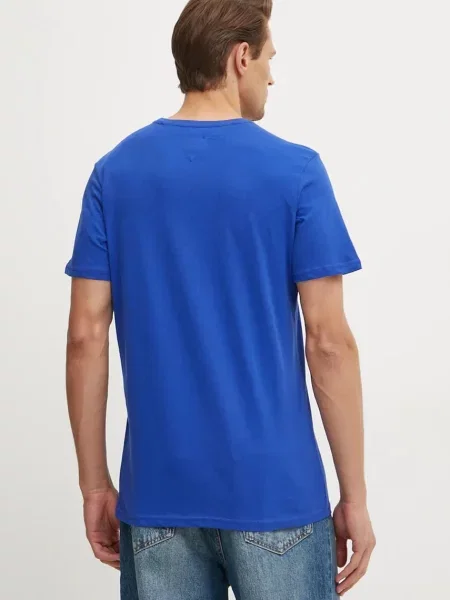Tommy Jeans tričko pánske modrá