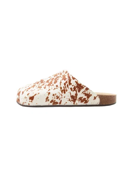 ADIDAS ORIGINALS Šľapky Adimule čokoládová / zlatá / šedobiela