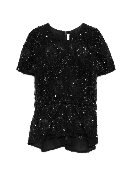 Top Naeem Khan negru